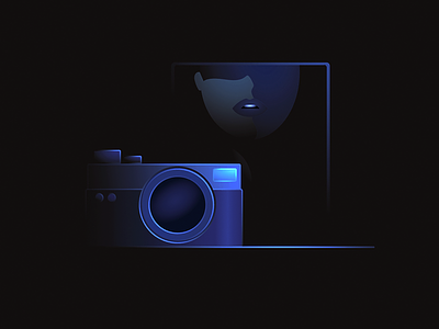 Camera camera illustration