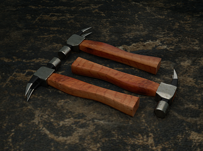 Hammer 3D 3d blender blender 3d design hammer