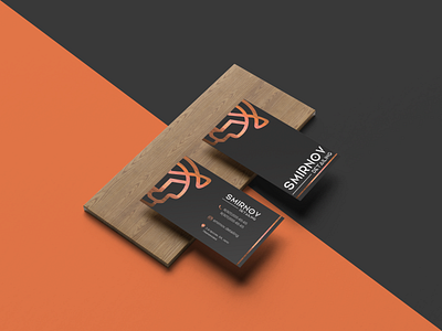 Business card design Smirnov Detailing