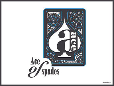 Ace of Spades branding graphic design logo logo design