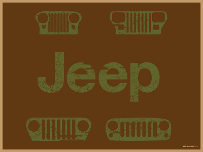 Jeep graphic design icon jeep logo logo design