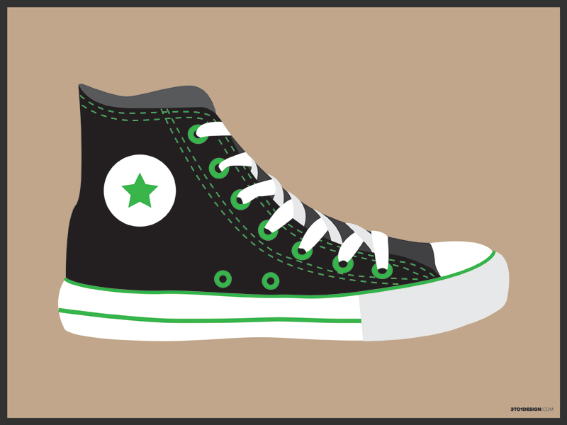 Chuck Taylor's by Chris K on Dribbble