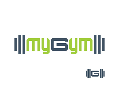 MyGym branding design graphic design logo typography