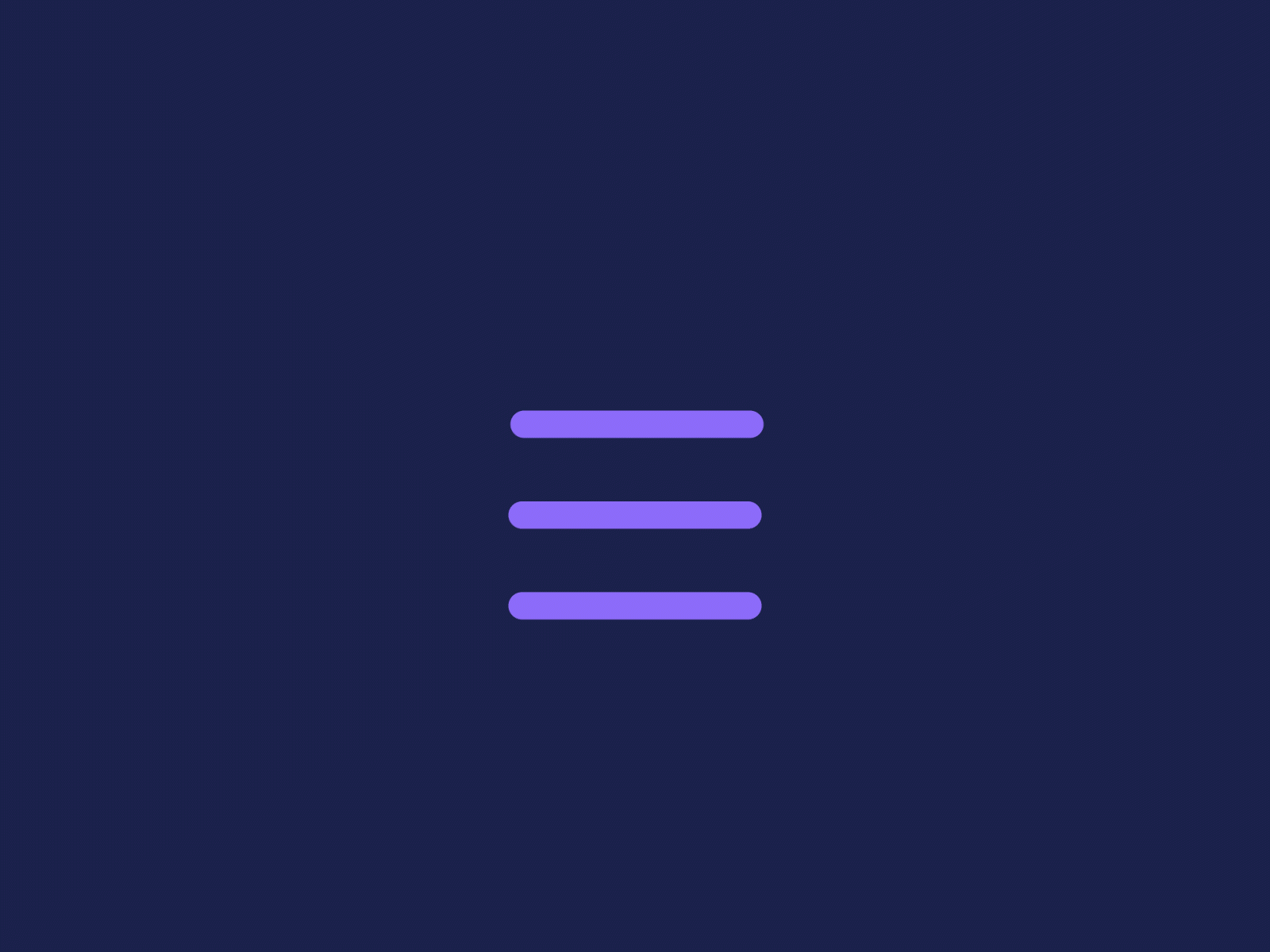 Hamburger menu = Drink menu animation design drinks graphic design hamburgermenu illustrator motion graphics ui uielement uxui