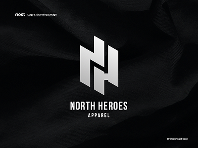 North Heroes - N + H Lettermark Logo Design branding businesslogo companylogo companylogos corporatelogo lettermark logo logobranding