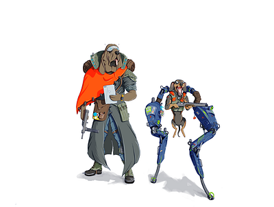 Battle #23 - Character Design character graphic design illustration vector