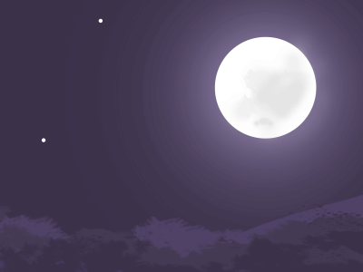 Full Moon by Pratiksha Date on Dribbble