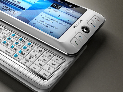 NOKIA | N820 Series design industrial design mobile nokia phone product surface trend