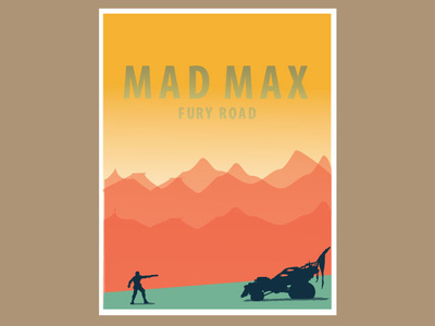 Mad Max Full design digital art illustration mad max movie art movies vector