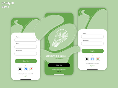 Sign Up. Daily UI. Day 1 appdesign dailydesign dailyui dailyuichallenge design mobileappdesign redesign signup ui uibucket uidesign uiux uiuxdesign userinterface userinterfacedesign ux uxdesign uxui uxuidesign webdesign