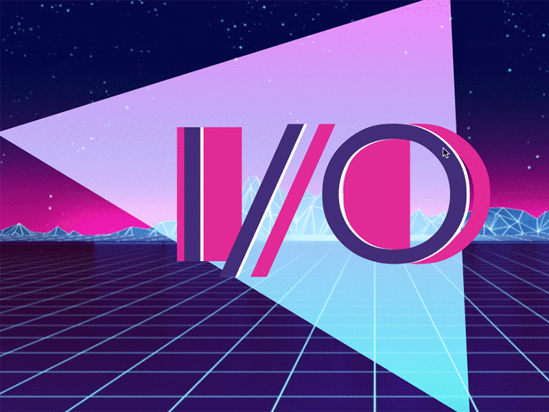 80s text effect with Variable Font Decovar css text effects variable fonts