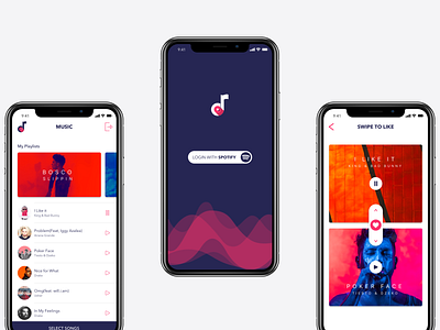 Universal Studio Music App animation animation after effects app colors interaction ios iphone x music music player ui uidesign ux