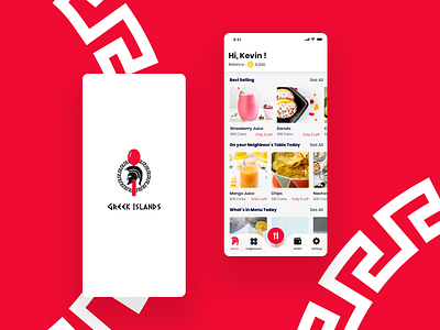 Greek Islands animation app colors food food and beverage food app food app ui foodgasm interaction ios minimal ui uidesign ux