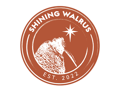 Shining Walrus Logo Design