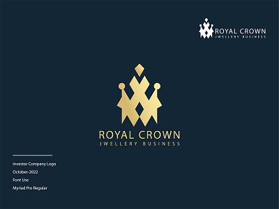 Royal Crown | Jewelry Business logo Design