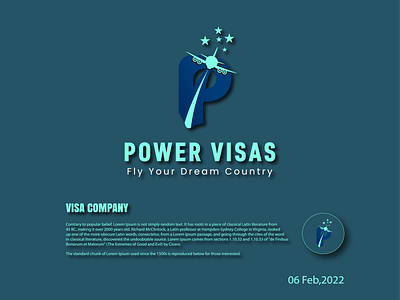 Visa Process Company Logo Design