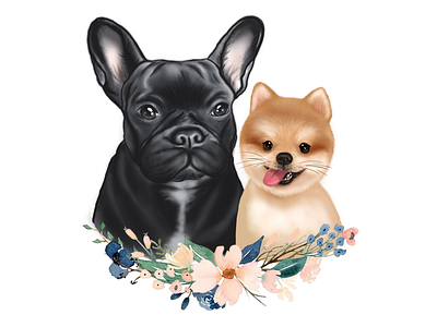 Dogs illustration