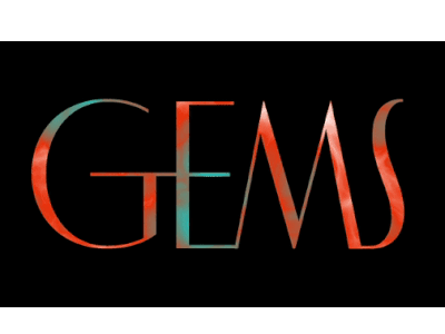 GEMS fashion apparel animation branding graphic design logo