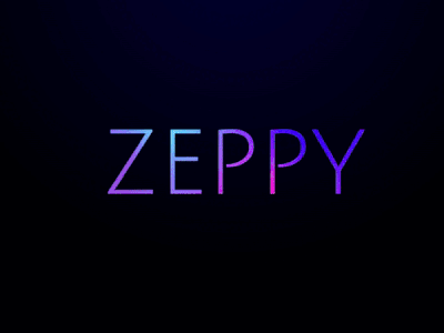 ZEPPY logostyle branding design graphic design logo motion graphics