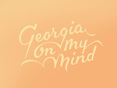 Georgia On My Mind