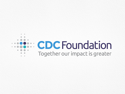 CDC Foundation - Logo atlanta branding cdc circle dots icon illustration logo modern non profit rebrand typography