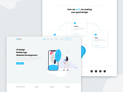 Landing Page UIdsgn