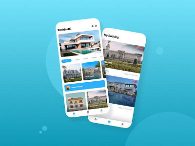 Residental - Mobile App UI Design