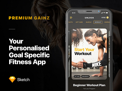 Premium Gainz - Fitness App