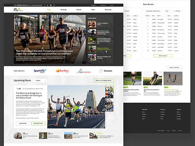 iRun Homepage