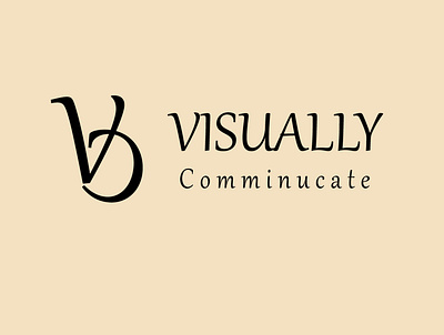 visually comminute branding design illustration logo