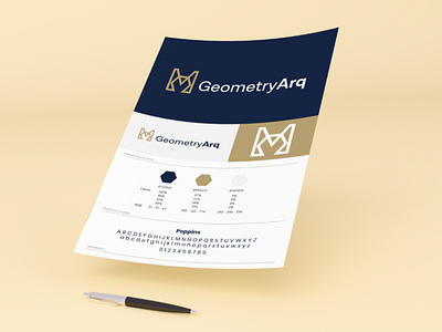 GeometryArq | Rebranding, Logo Design branding graphic design logo