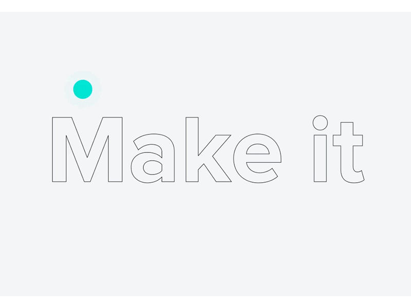 Make it Micro after effect animation branding concept design logo motion newsletter typography ui