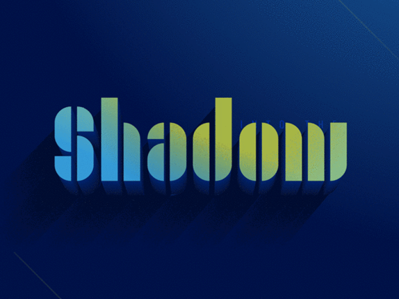 Into the Shadow after effect animation design experiment illustration logo motion typography ui vector