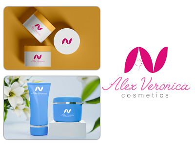 A+V Latter Cosmetic Logo