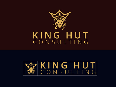 King Hut Consulting || Logo Design app logo branding consulting logo crown logo design emblem logo graphic design house logo icon logo king hut logo king logo lion logo logo logo design logo mark mascot logo minimal logo monogram logo new logo real estate logo