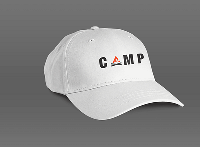 Cap for Camping Club graphic design logo
