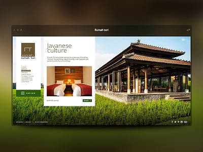 Rumah turi - concept apple browser concept hotel ipad responsive ui website