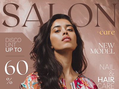 Canva with Magazine Style for Salon & Hair care apple bazaar branding canva clean download instagram magazine post vogue
