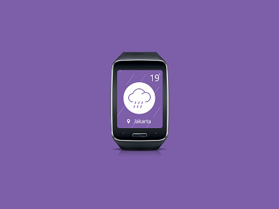 it's Raining android app clean ios minimal raining samsung simple ui ux watch weather