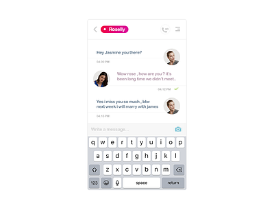 messaging app - exploration