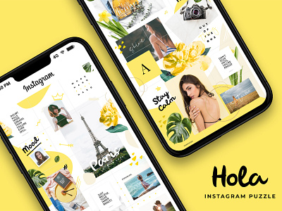 Hola - instagram puzzle