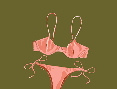 Swimwear art design graphic design illustration illustrator