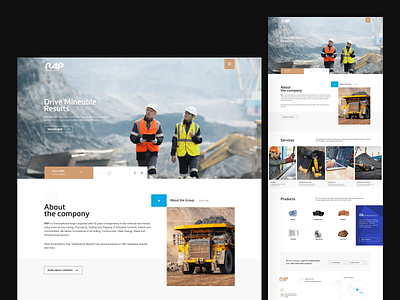 Fertilizer Mining Company-Landing page