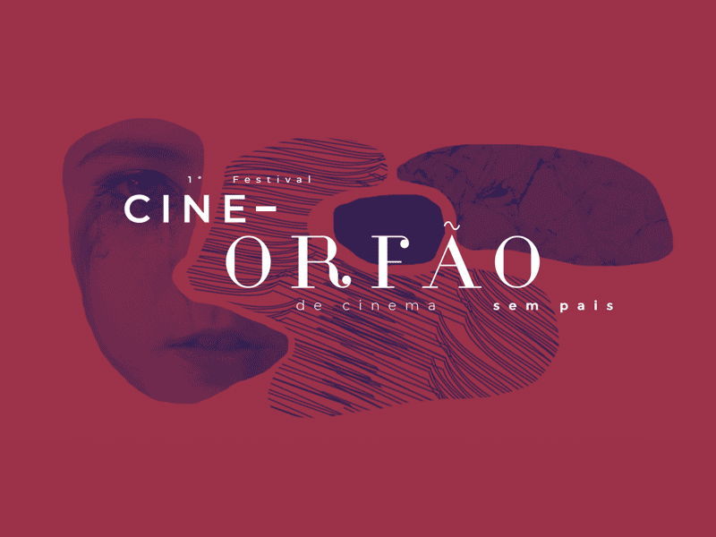 1º Festival CineOrfão de Cinema Sem Pais 2d aftereffects animation design logo