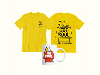 Joe Kool Merchendise branding graphic design merch