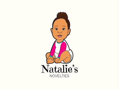 Natalie's Novelties Logo/Illustration branding design graphic design illustration logo vector