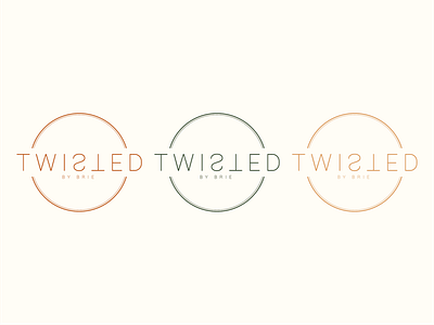 Twisted By Brie Logo Color Options