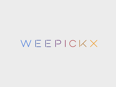 Weepickx branding logo