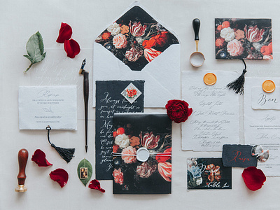 Wedding Invite Design  - The Floral Suite