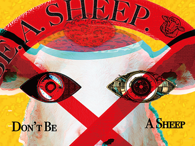 Don't Be A Sheep - Logo